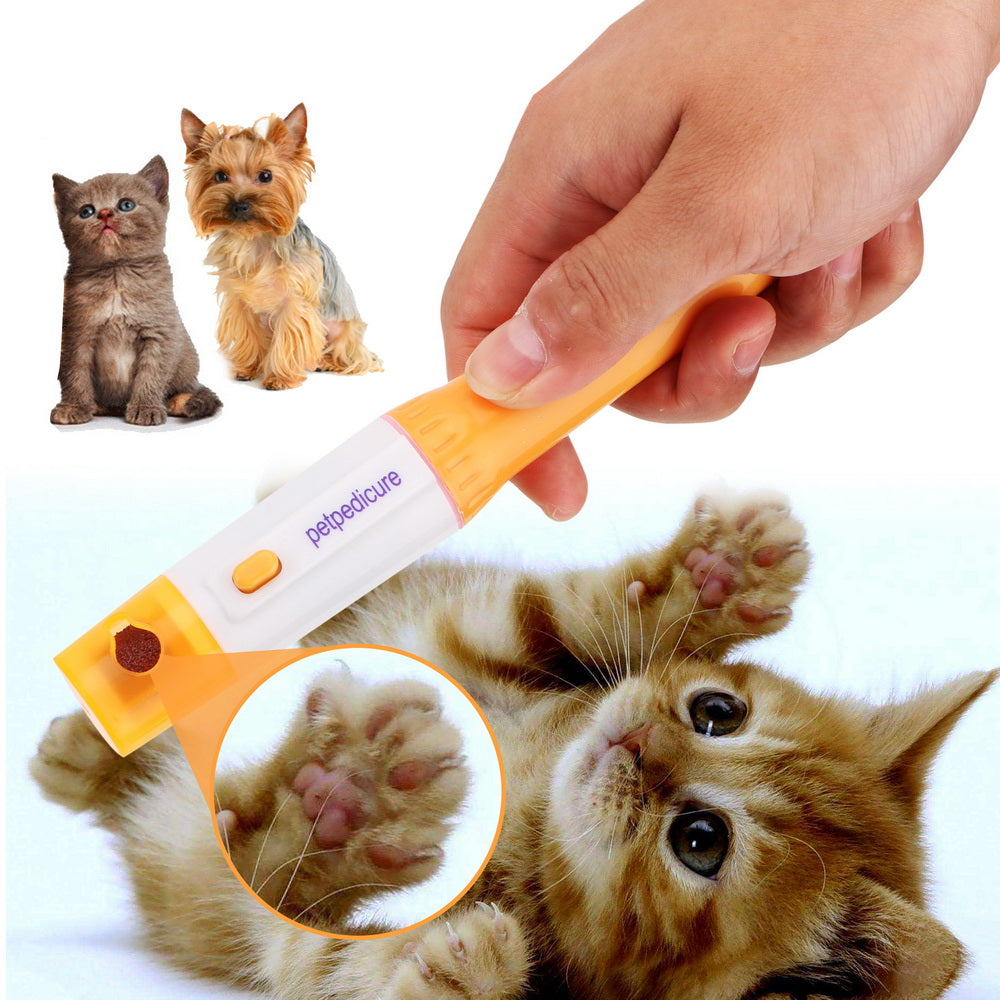 Pedicure Nail Trimmer Cat Claw Scissors Electric Pet Nail Grinder Professional Dog Supplies Dog Nail Clippers