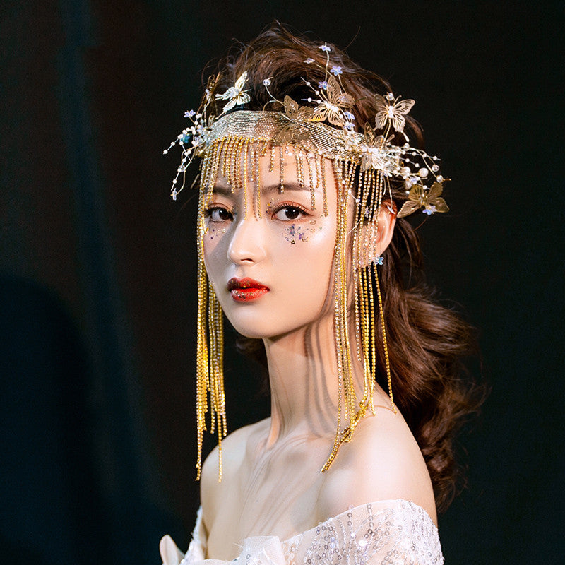 Bridal vintage headdress