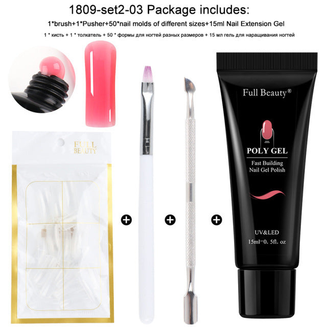 Full Beauty High quality nail tool set