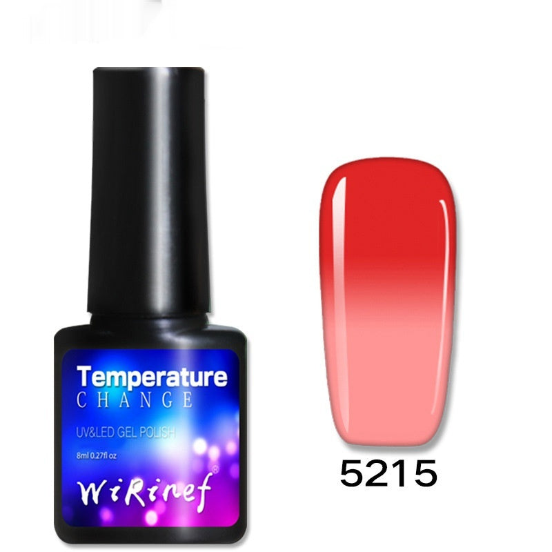 Temperature Change Winrinef Gradient nail glue
