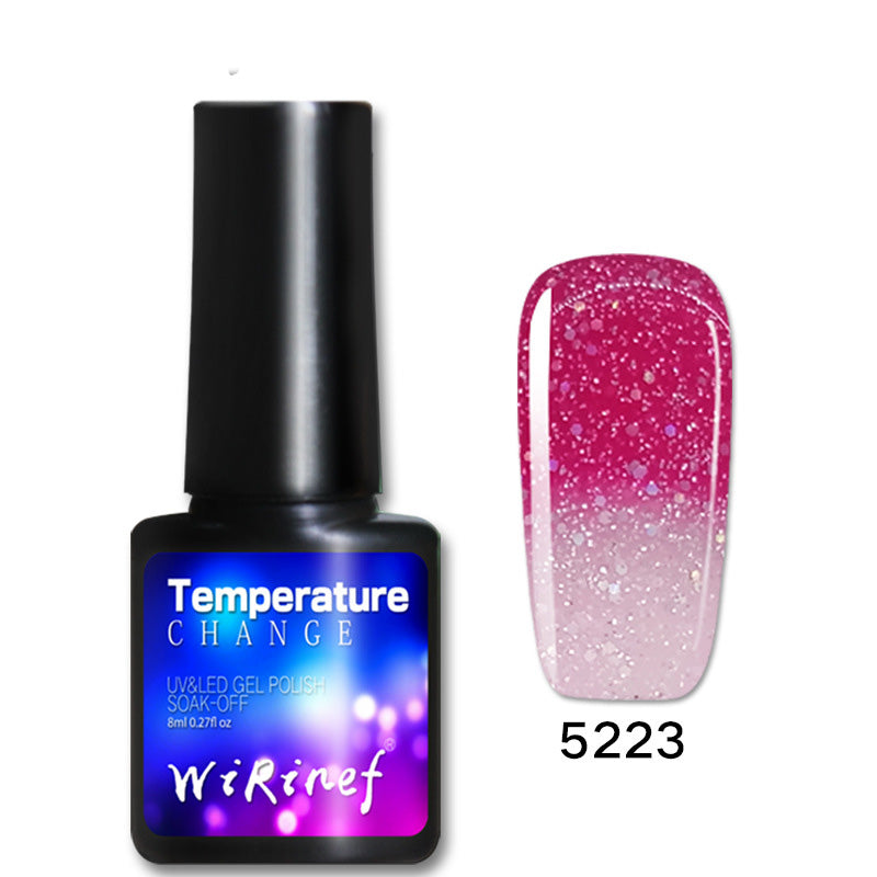 Temperature Change Winrinef Gradient nail glue