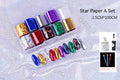 Misscheering Nail Art Transfer Foils Set Of 12