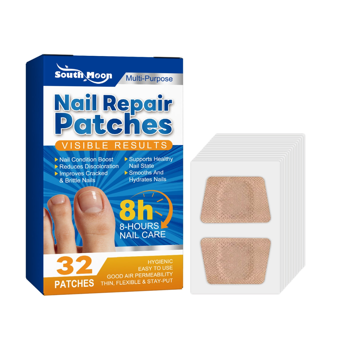 South Moon Nail Repair Patches
