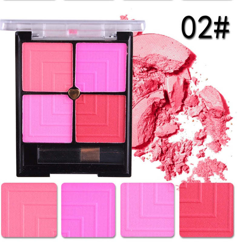 Miss Rose 4 colors blush repair capacity rouge makeup