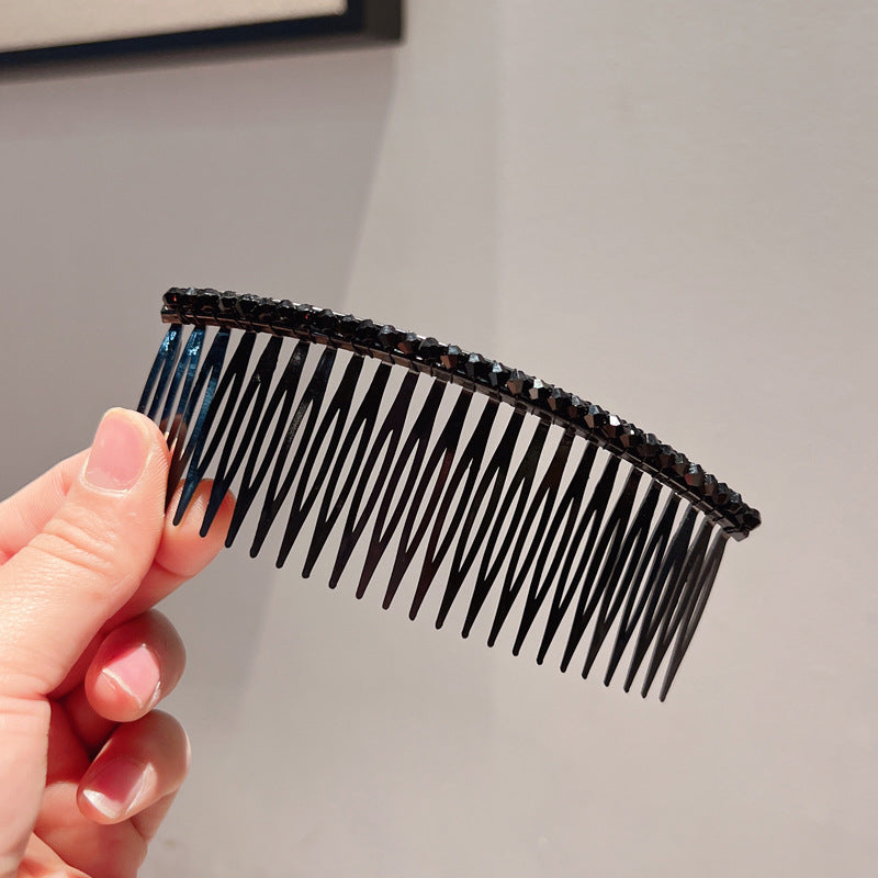 Women's Crystal Hair Comb Organizing Box