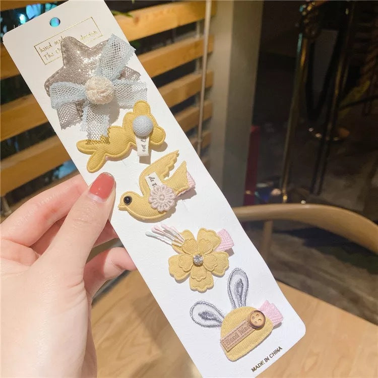 Cute Lace Princess Baby Bangs Clip Hairpin