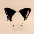 Cute Plush Bells Fox Cat Ears Headband