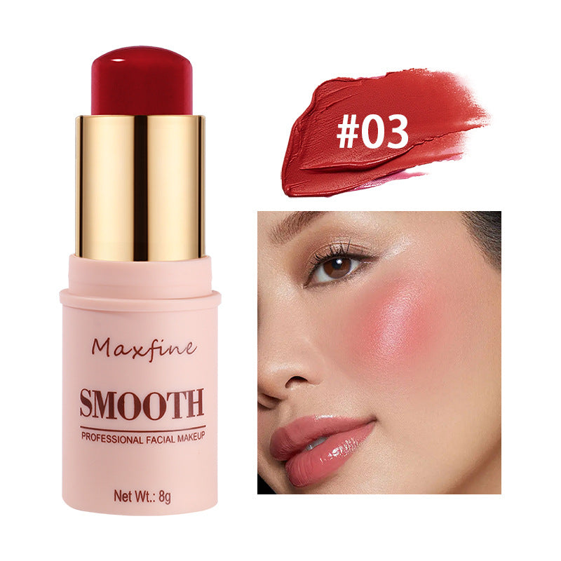 Maxfine Blush Stick Monochrome Rouge Solid
