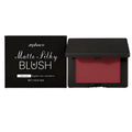 Zephoco Matte Silky Blush Dark Red