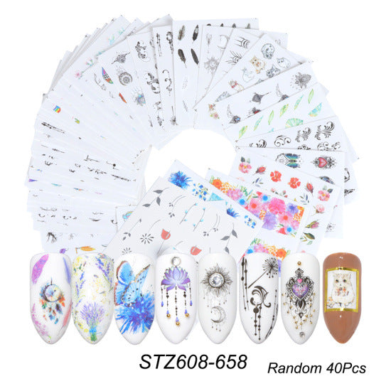 Full Beauty Nail Sticker Set