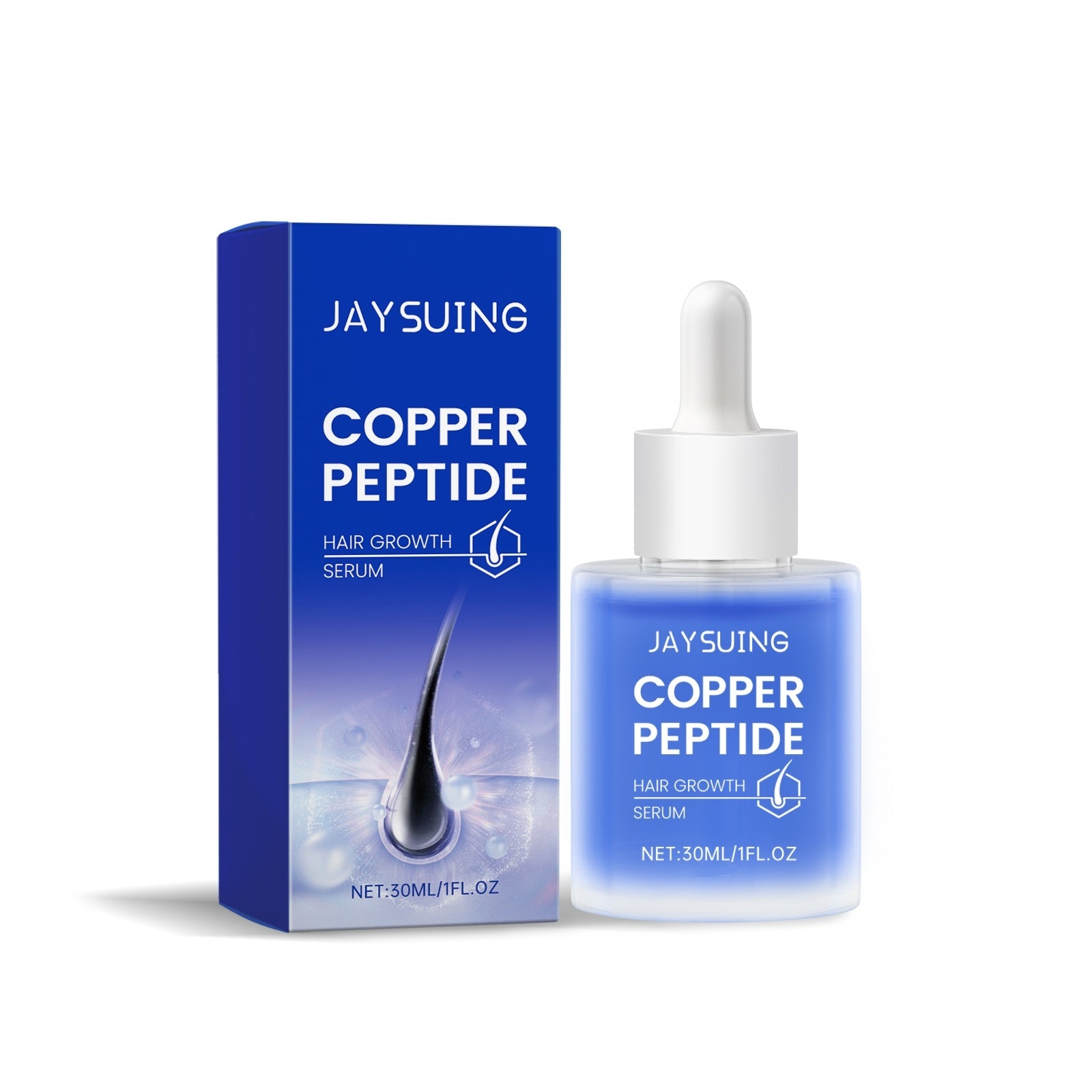 Jaysuing Copper Peptide Hair Follicle Rejuvenation Shampoo