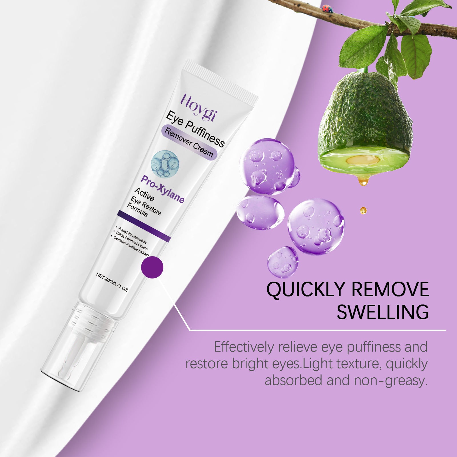Massage Application Care Eye Cream Firming