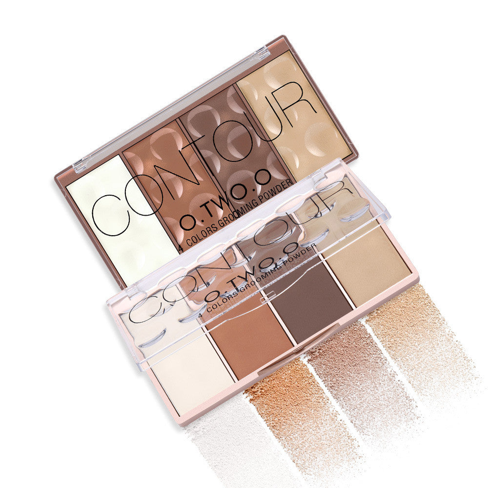 O. Two. O Rose Gold Four-color Highlight Blush