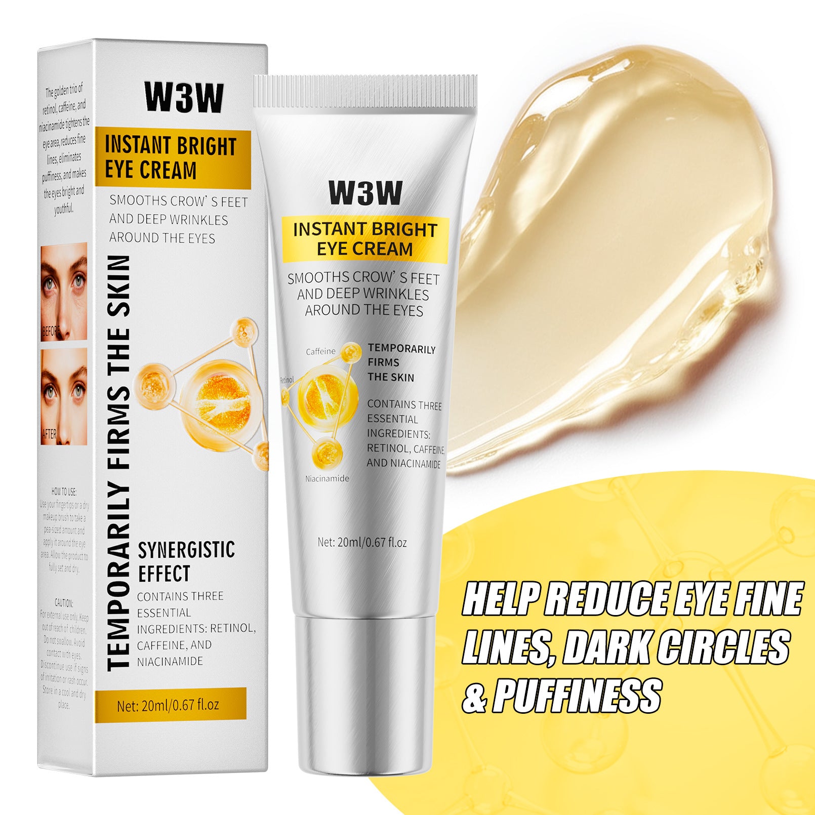 Fade Dark Circles Fine Lines Eye Cream