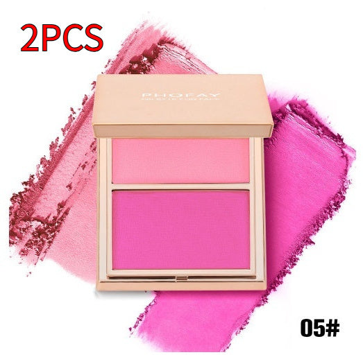 Phofey Women's Natural Matte Contour Blush