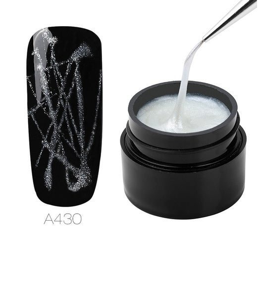 Rosalind spider nail gel Carved nail polish