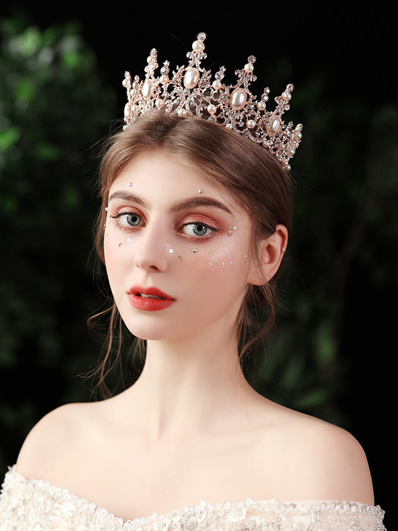 European Style Retro Court Bride Wedding Crown