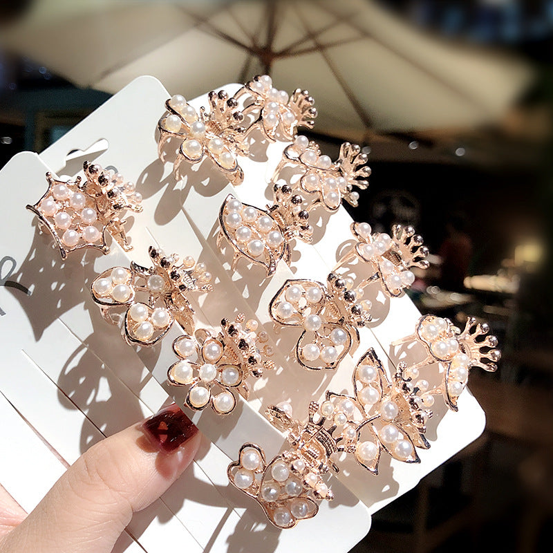 Pearl Metal Geometry Back Head Female Small Jaw Clip