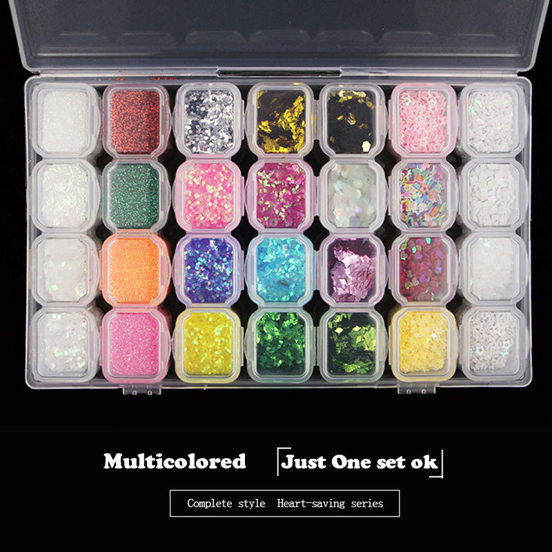 Nail Art Flash storage box nail repair tool