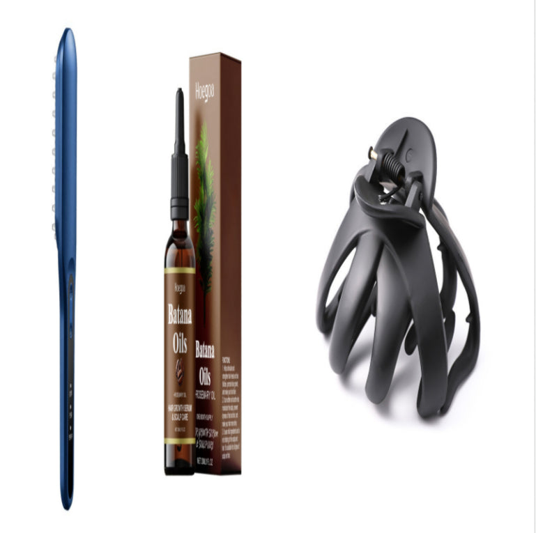 Head Massager Red And Blue Color Light Comb