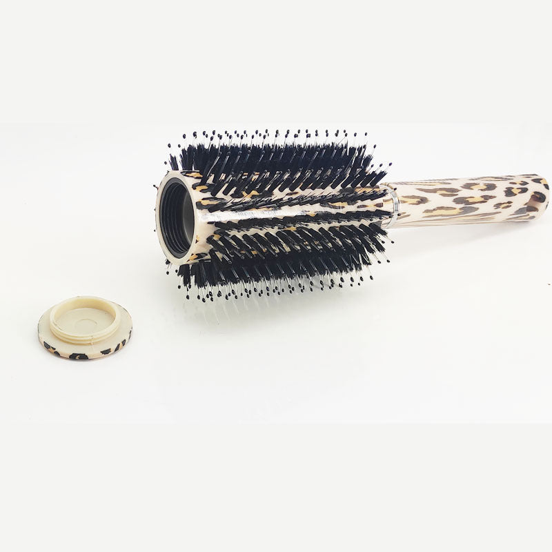 Roller Comb Storage Box Plastic Concealed Portable Storage Device Comb Pill Box