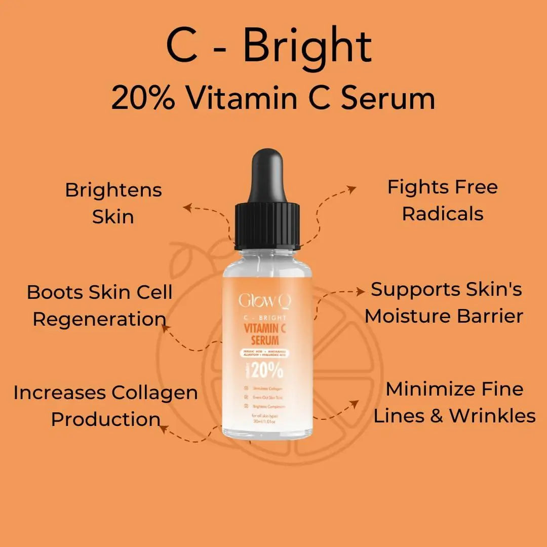 GLOW Q Vitamin C Face Serum