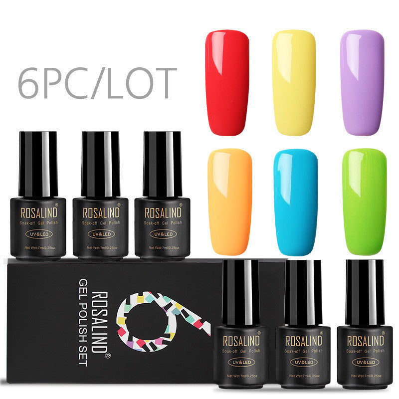Rosalind Fine nail polish 6 bottles