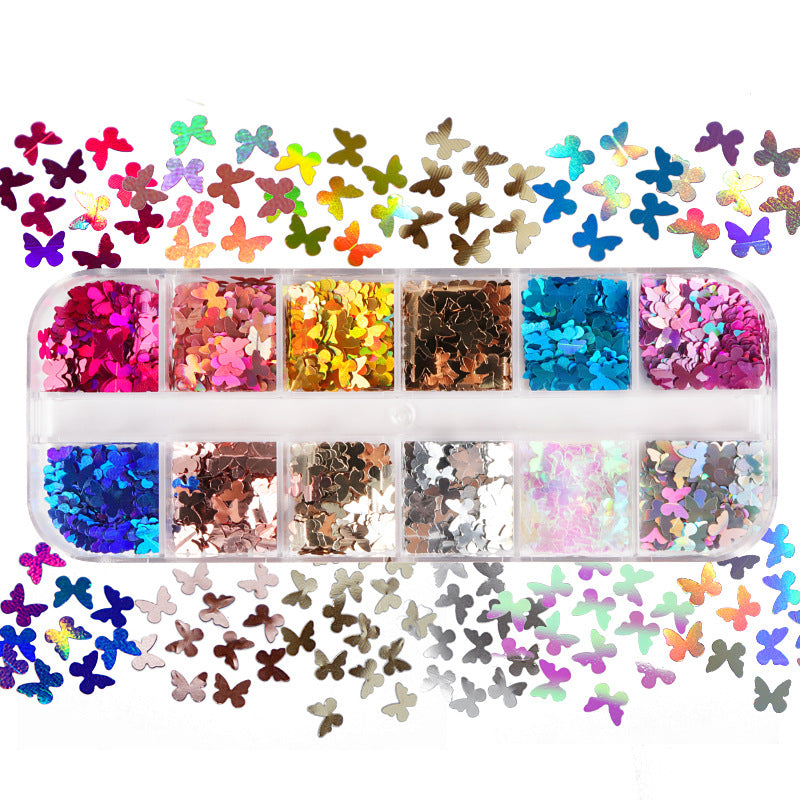 Nail Art Tools, Nail Accessories Powder Nail Powder Box