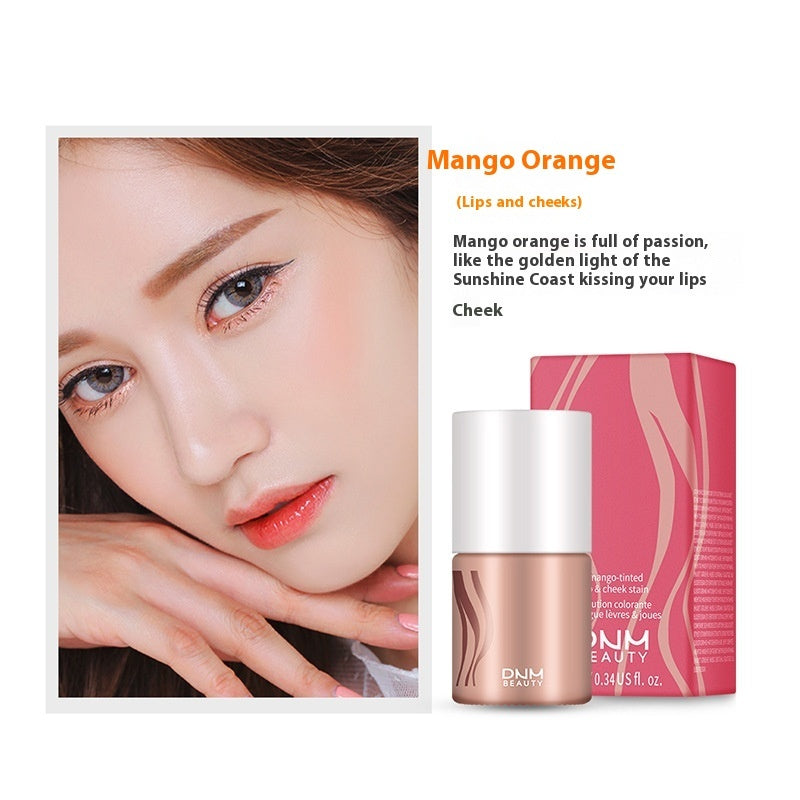Natural Longlasting Lip Gloss Lip And Cheek Dual-use Velvet Lip Lacquer