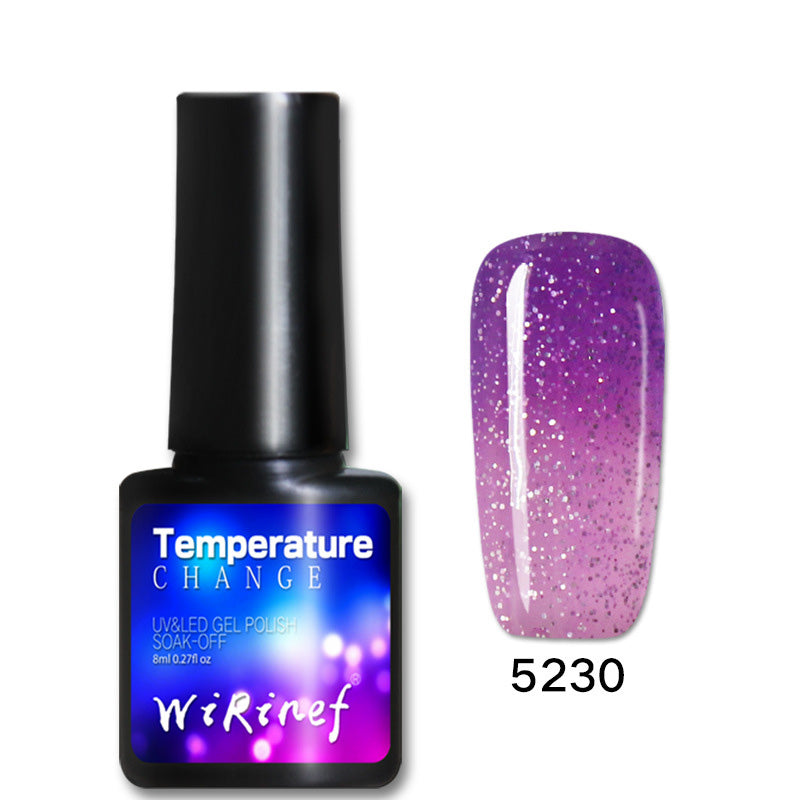 Temperature Change Winrinef Gradient nail glue