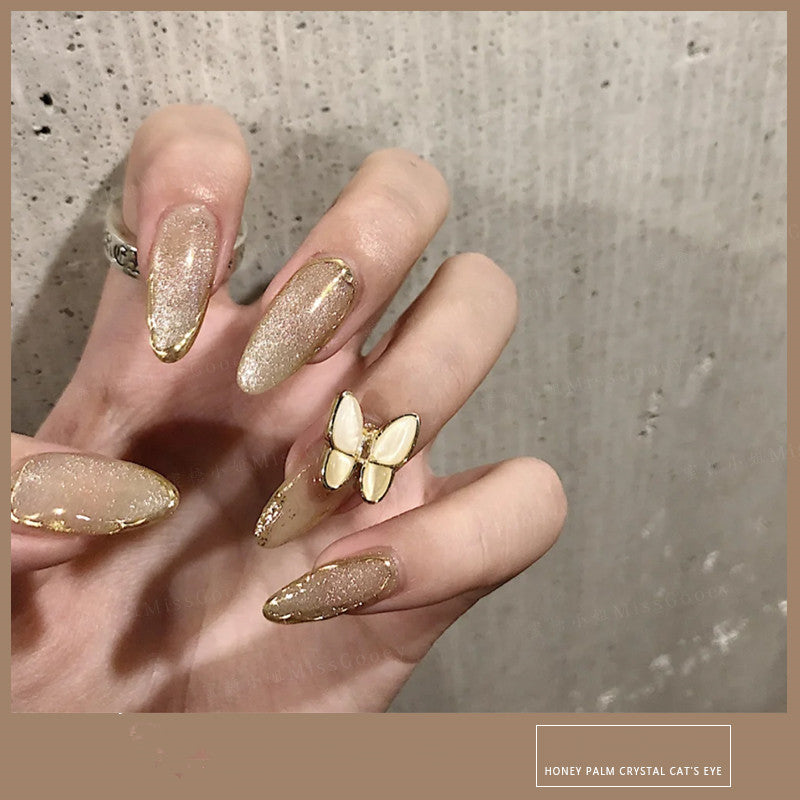 Miss Gooey Milk tea spar cat eye nail polish 7ml
