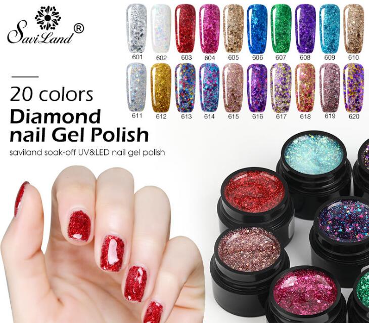 Saviland Diamond Nail Gel