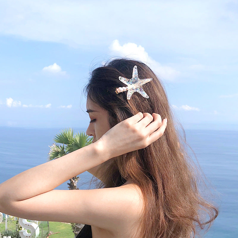 Starfish hairpin