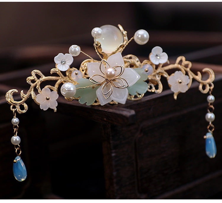 Retro Tassel Step-shaking Hanfu Headdress Hairpin