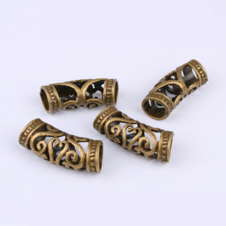 Vintage hollow alloy elbow