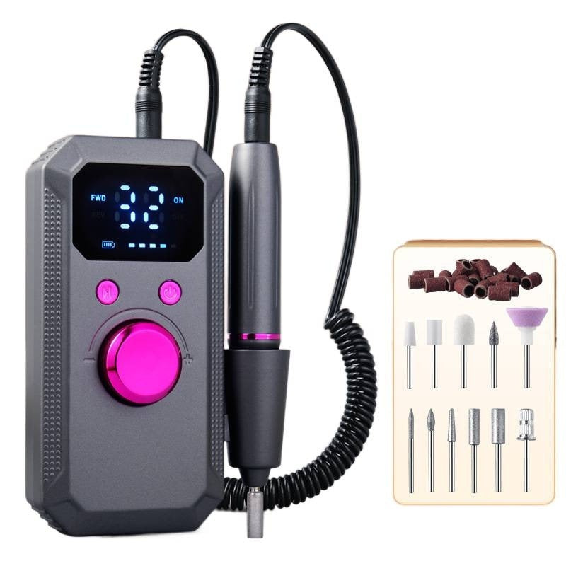 Electric Nail Trimmer Cuticle Remover And Multi-Function Nail Grinder