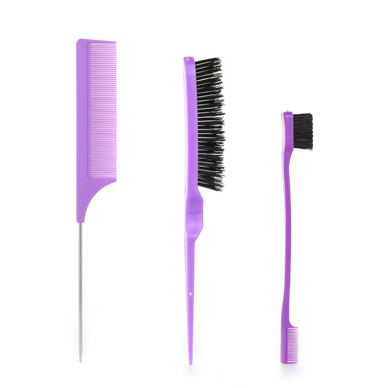 Household Fluff Comb Three-piece Set