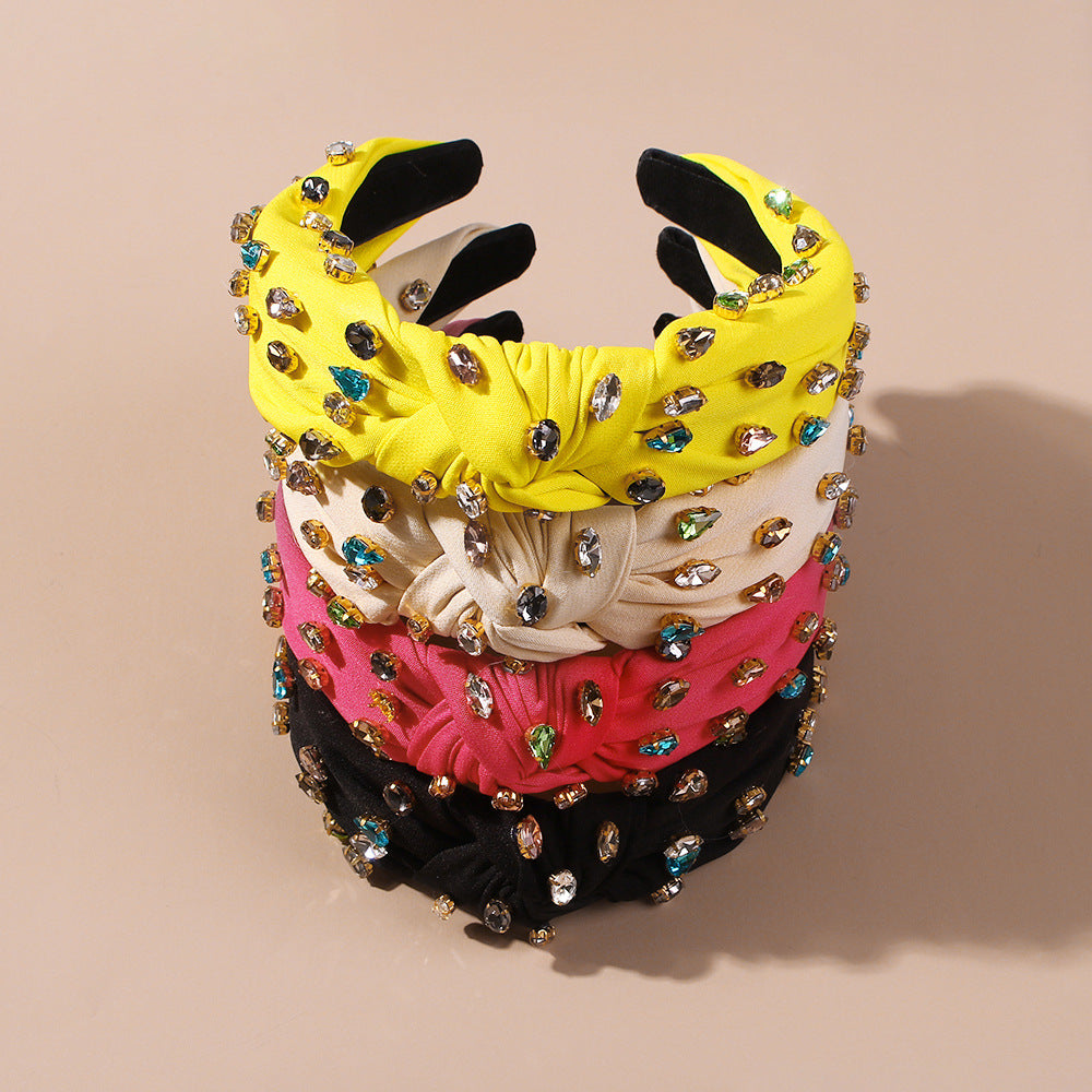 Fabric full drill headband