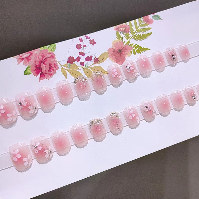 Rose Flower Beads Blush Wear Armor With Diamond