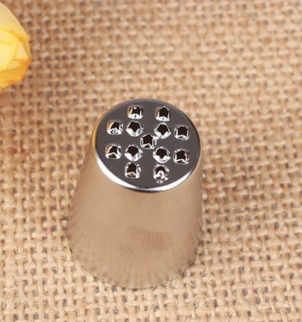 Stainless steel cream flower mouth