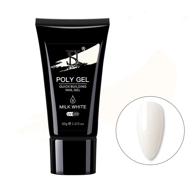 HS Poly Gel Crystal nail polish