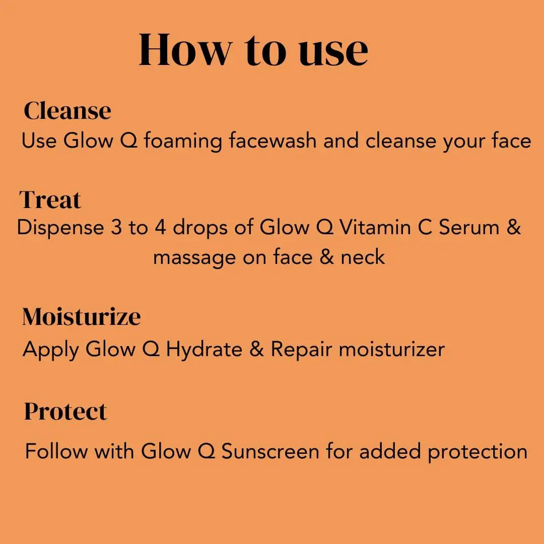 GLOW Q Vitamin C Face Serum