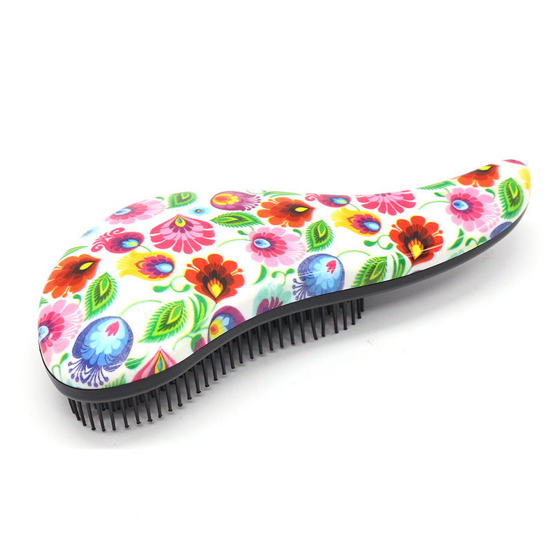 Color Straight Hair Plastic Comb