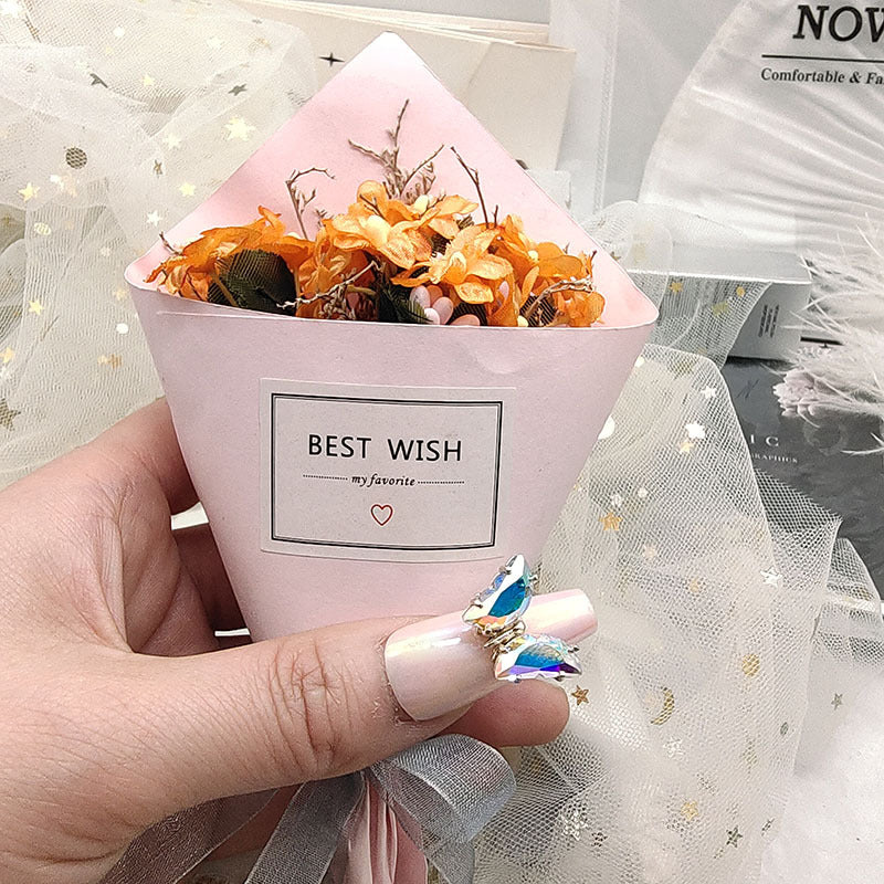 Best Wish Alloy Nail Enhancement Crystal Glass Decoration