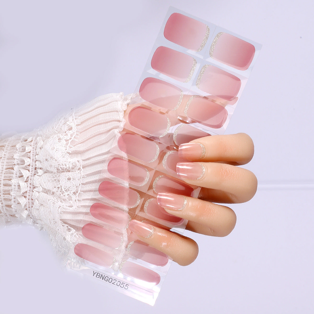 Get Nail Stickers Semi-cured Heating Lamp Nail Sticker