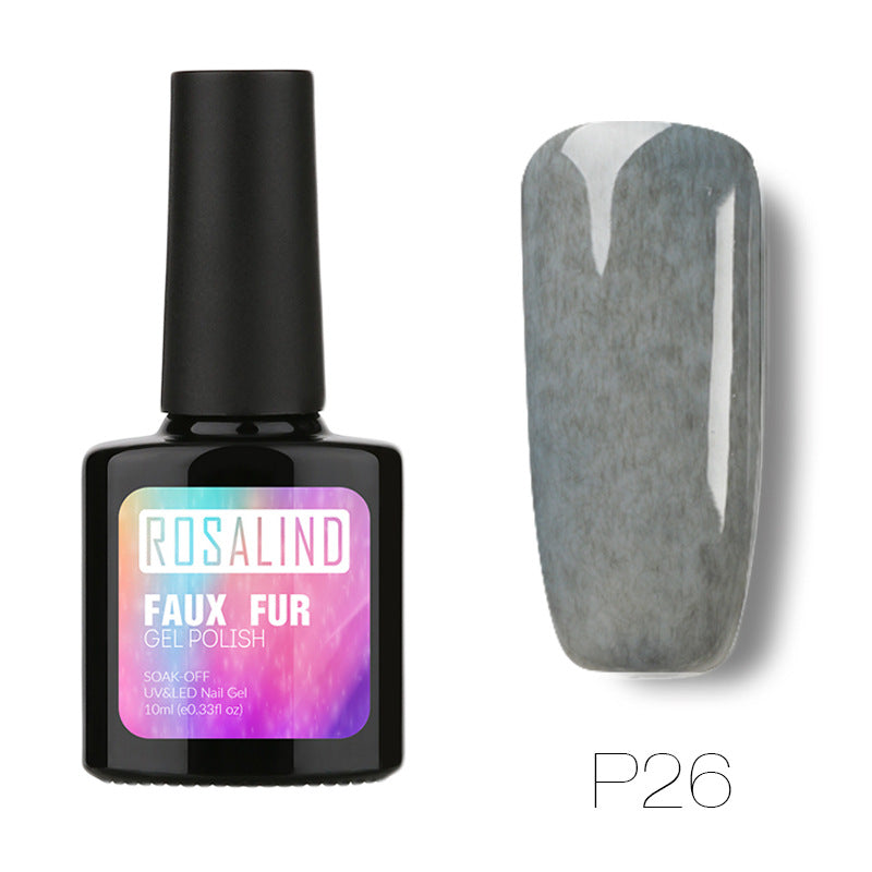 Rosalind Nail rubber fur nail polish