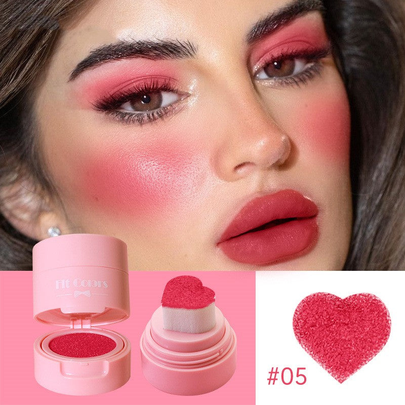 Fit Colors 6 Color Love Air Cushion Blusher Seal Repair Liquid Blush