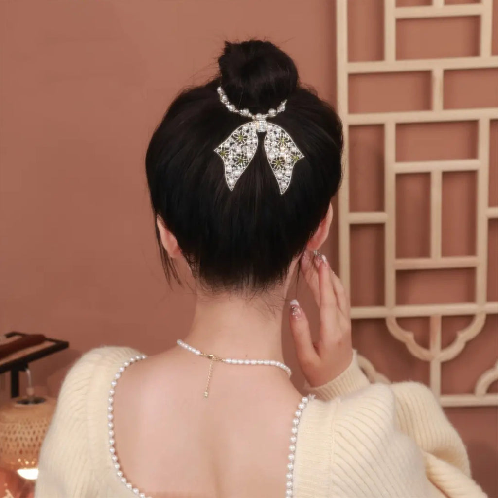 Hair Accessories High-end Romantic Flowers And Butterflies Retro