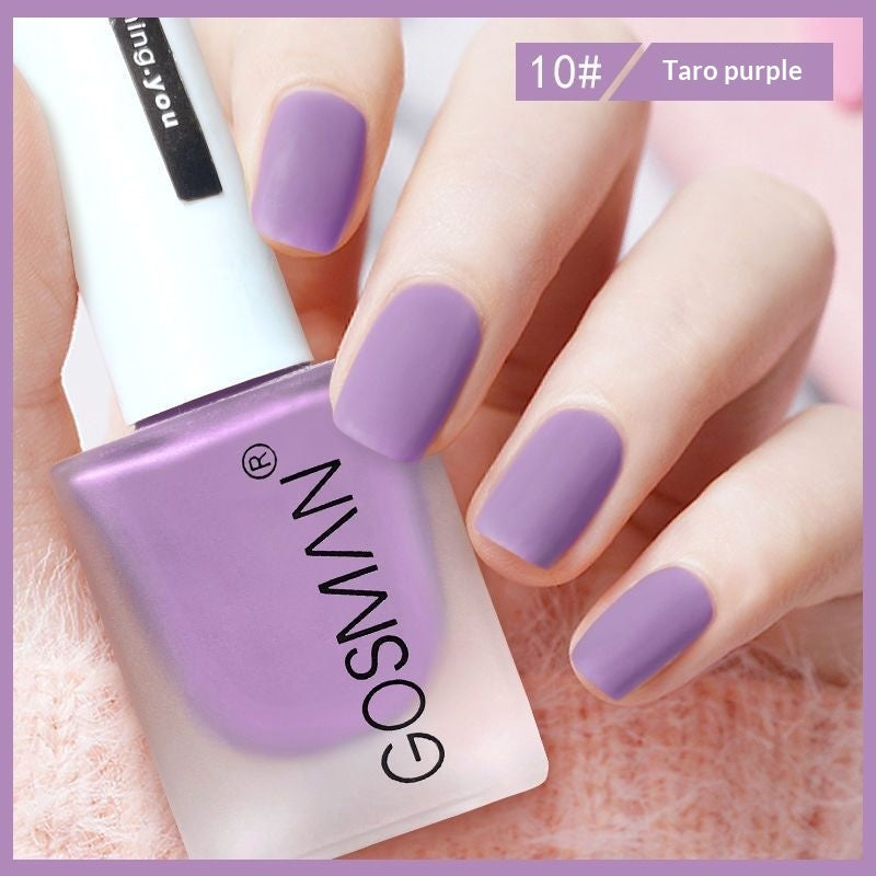 Gosman Quick-dry Matte Nail Polish, Non-peel