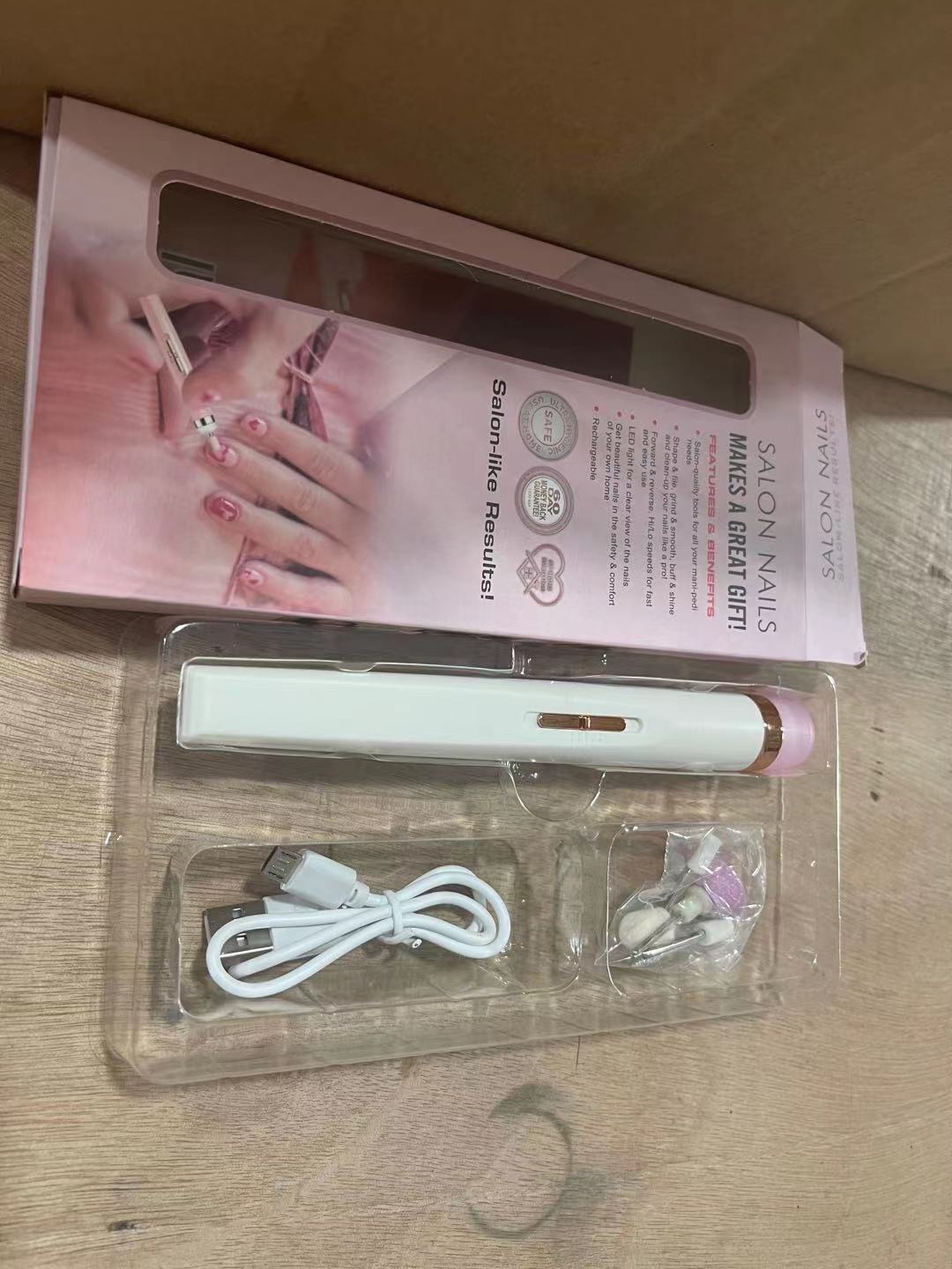 Salon Nails Cross-border Nail Piercing Device Electric Nail Trimmer Five-in-one Nail Polishing Machine Nail File Flawless Nail Polish